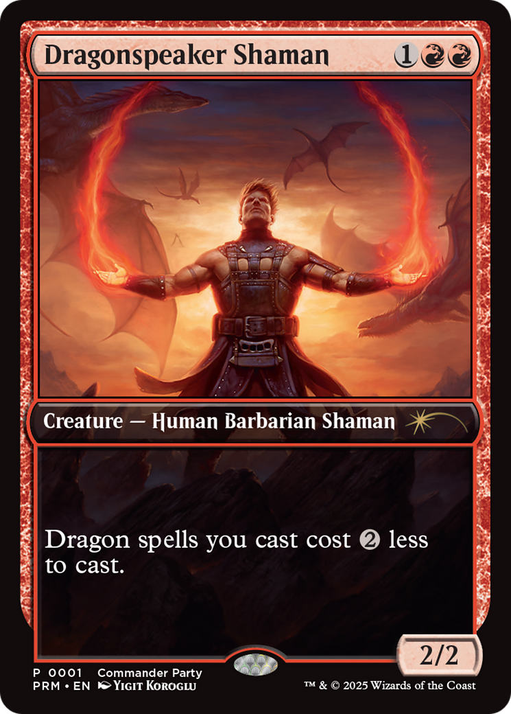Dragonspeaker Shaman [Wizards Play Network 2025] | Total Play