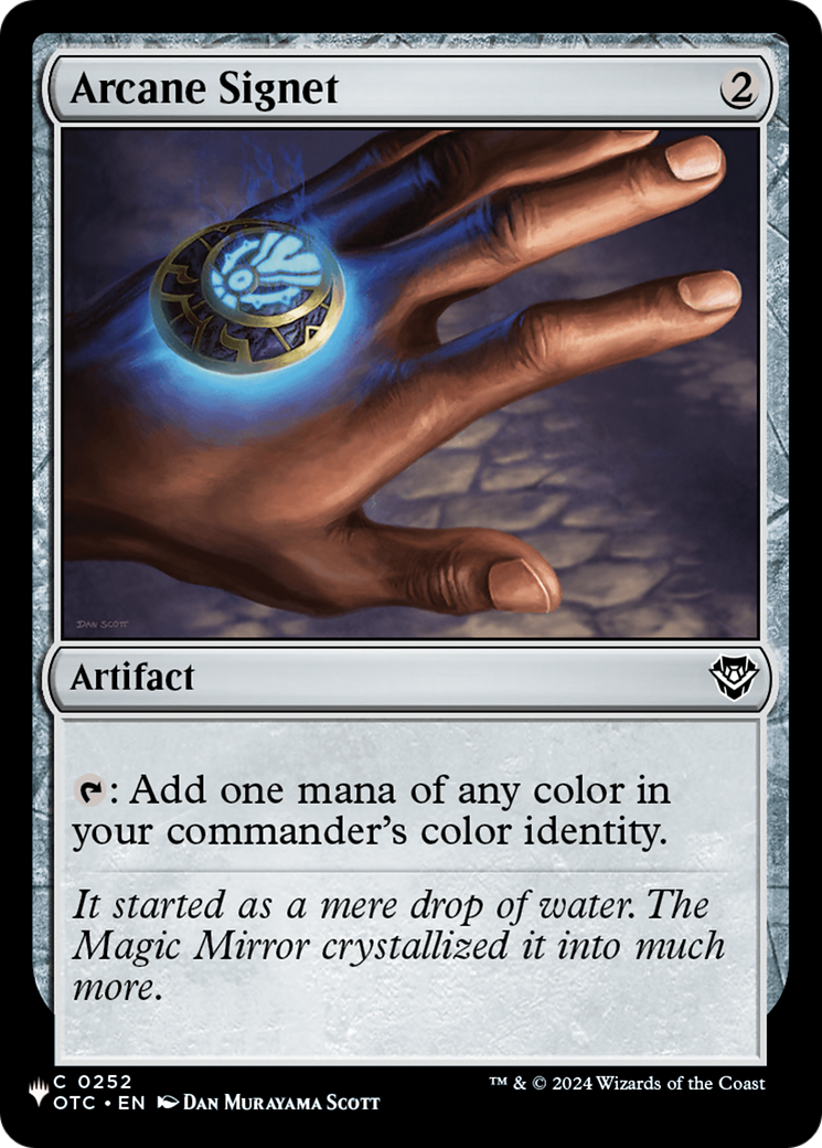 Arcane Signet (OTC) [The List] | Total Play