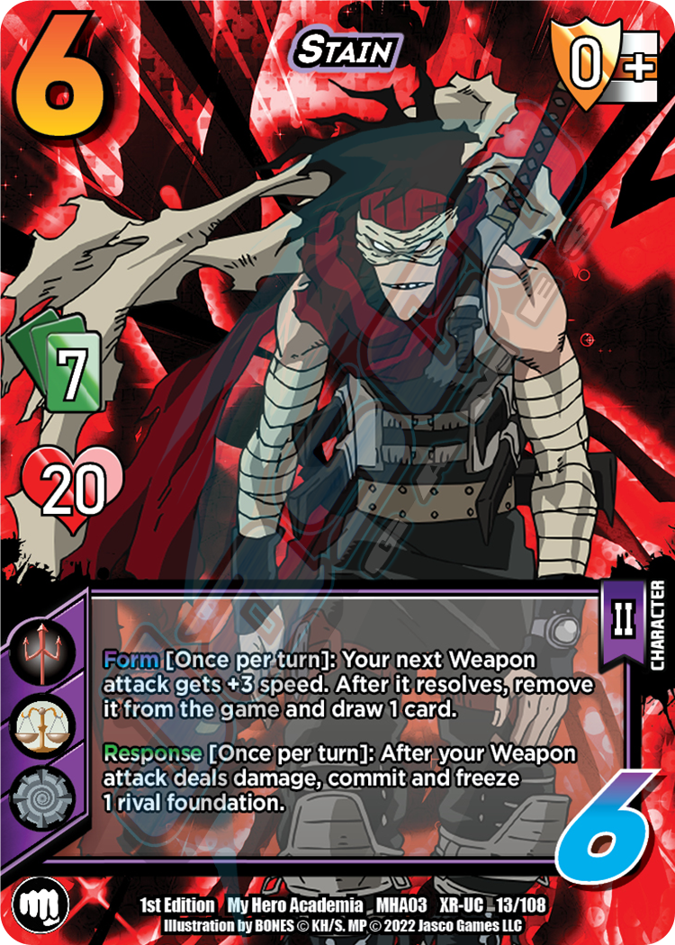 Stain [Heroes Clash XR] | Total Play
