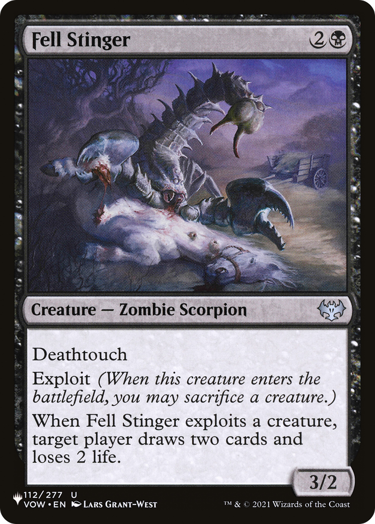 Fell Stinger [The List Reprints] | Total Play