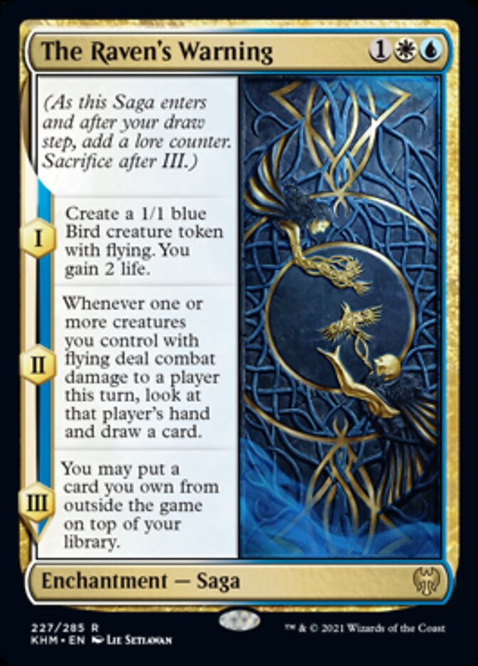 The Raven's Warning [Kaldheim] | Total Play