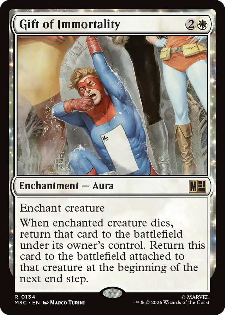 Gift of Immortality [Marvel Super Heroes Commander] | Total Play