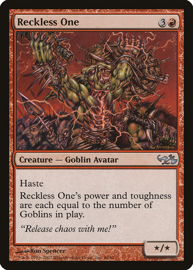 Reckless One [Duel Decks: Elves vs. Goblins] | Total Play