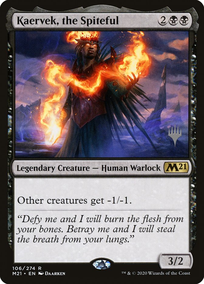 Kaervek, the Spiteful (Promo Pack) [Core Set 2021 Promos] | Total Play