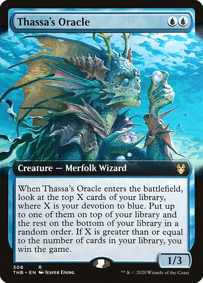 Thassa's Oracle (Extended Art) [Theros Beyond Death] | Total Play