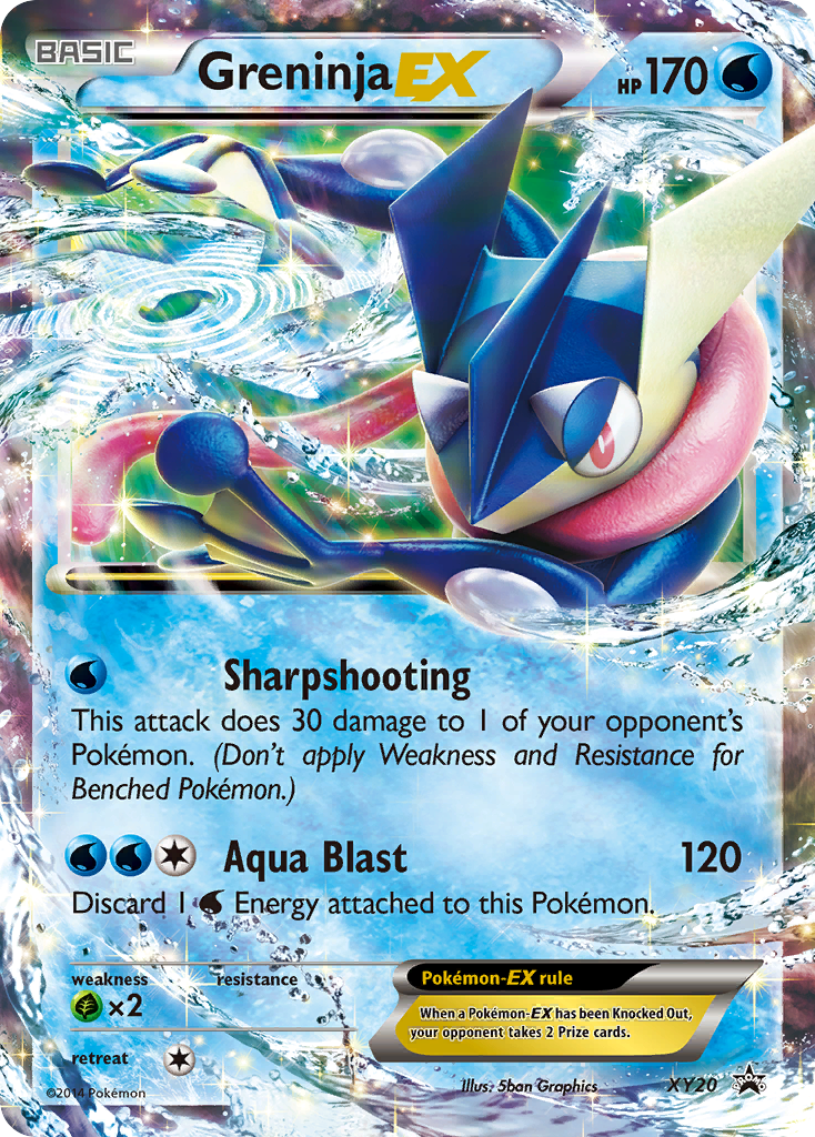 Greninja EX (XY20) [XY: Black Star Promos] | Total Play