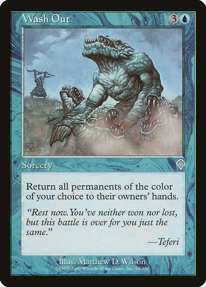 Wash Out [Invasion] | Total Play