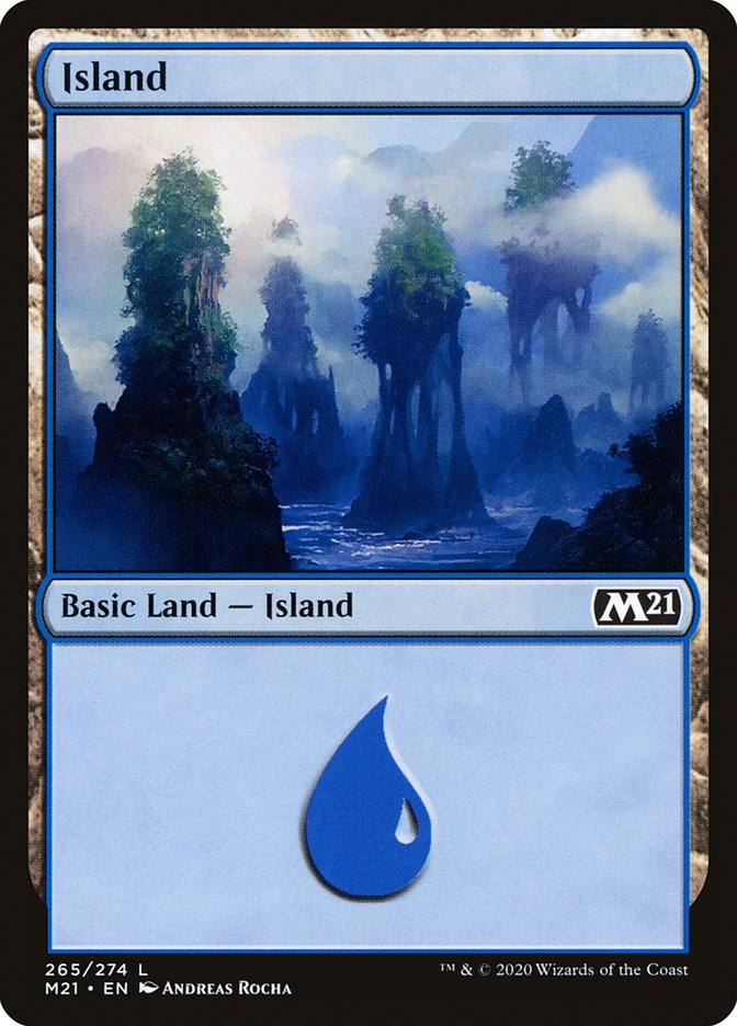 Island (265) [Core Set 2021] | Total Play