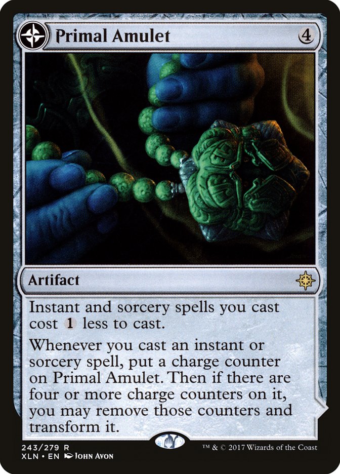 Primal Amulet // Primal Wellspring [Ixalan] | Total Play