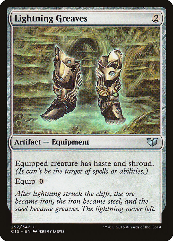 Lightning Greaves [Commander 2015] | Total Play