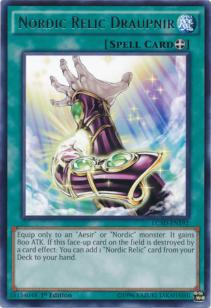 Nordic Relic Draupnir [LC5D-EN192] Rare | Total Play