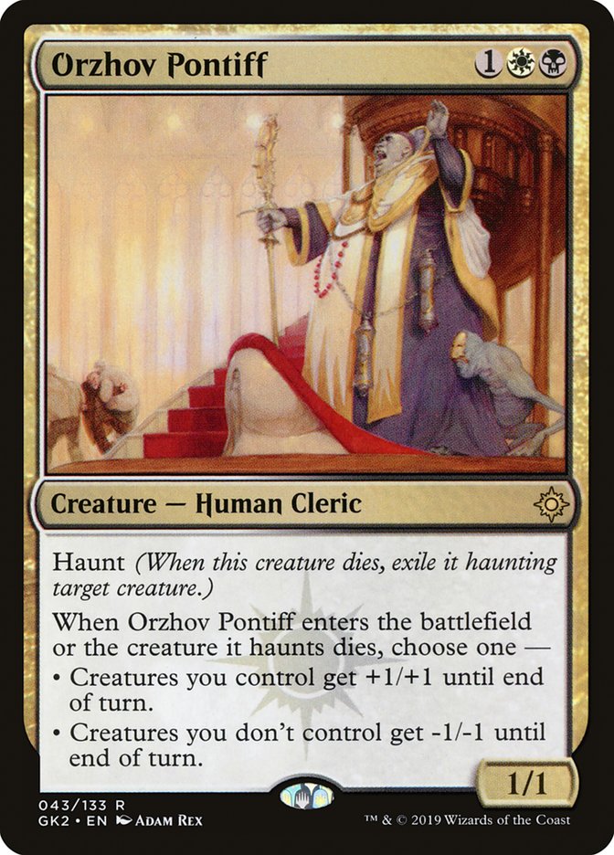 Orzhov Pontiff [Ravnica Allegiance Guild Kit] | Total Play