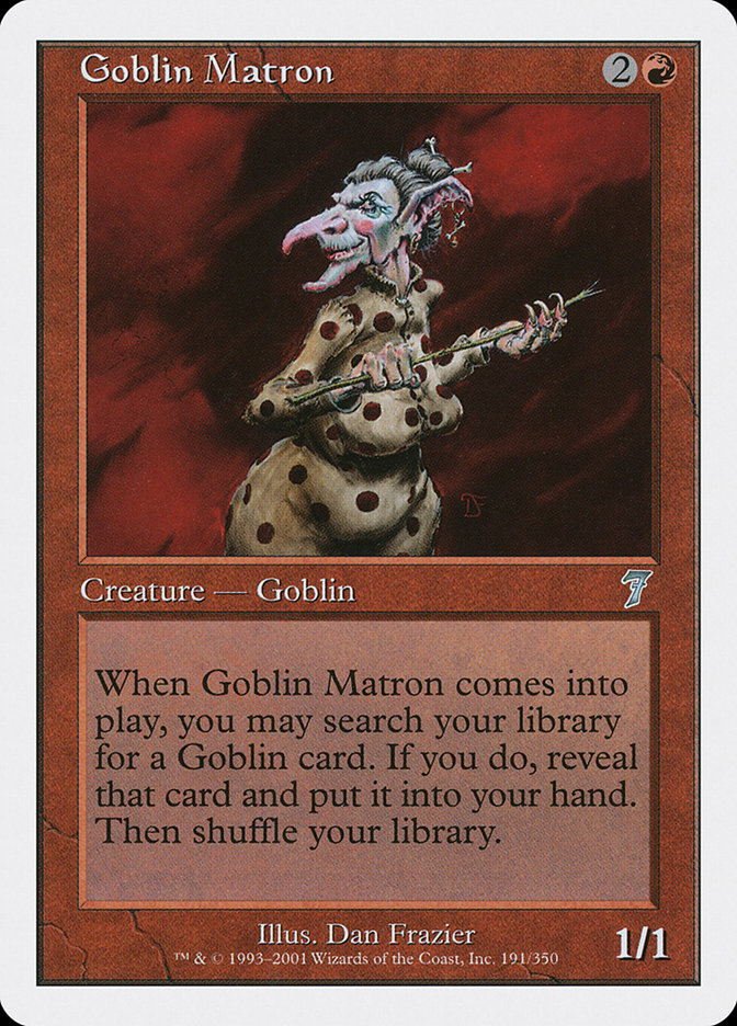 Goblin Matron [Seventh Edition] | Total Play