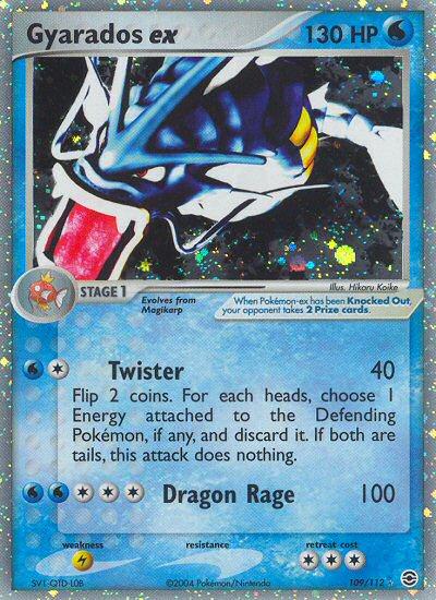 Gyarados ex (109/112) [EX: FireRed & LeafGreen] | Total Play