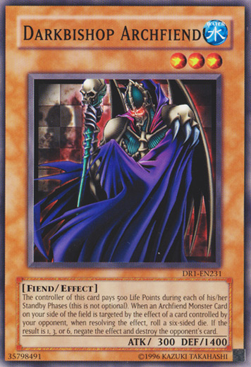 Darkbishop Archfiend [DR1-EN231] Common | Total Play