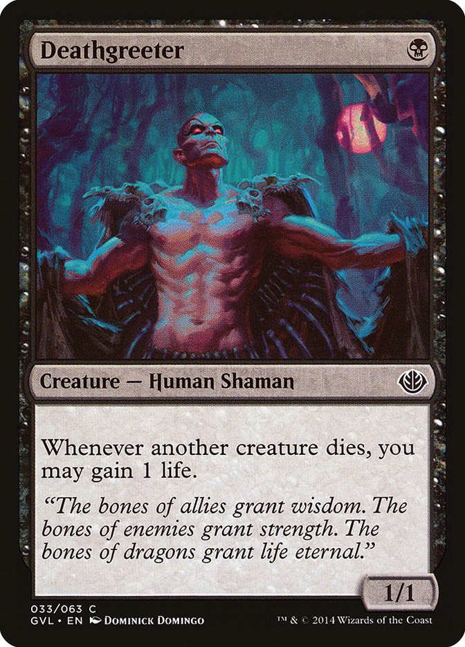 Deathgreeter (Garruk vs. Liliana) [Duel Decks Anthology] | Total Play