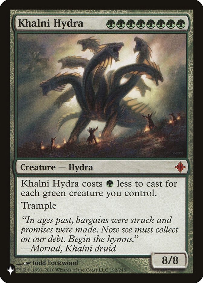 Khalni Hydra [The List] | Total Play