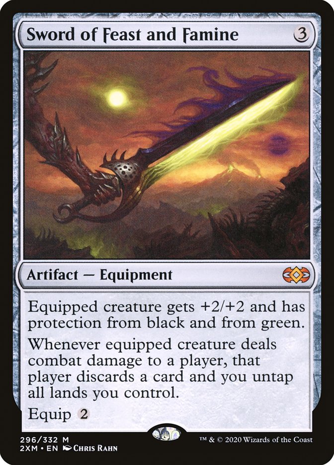 Sword of Feast and Famine [Double Masters] | Total Play
