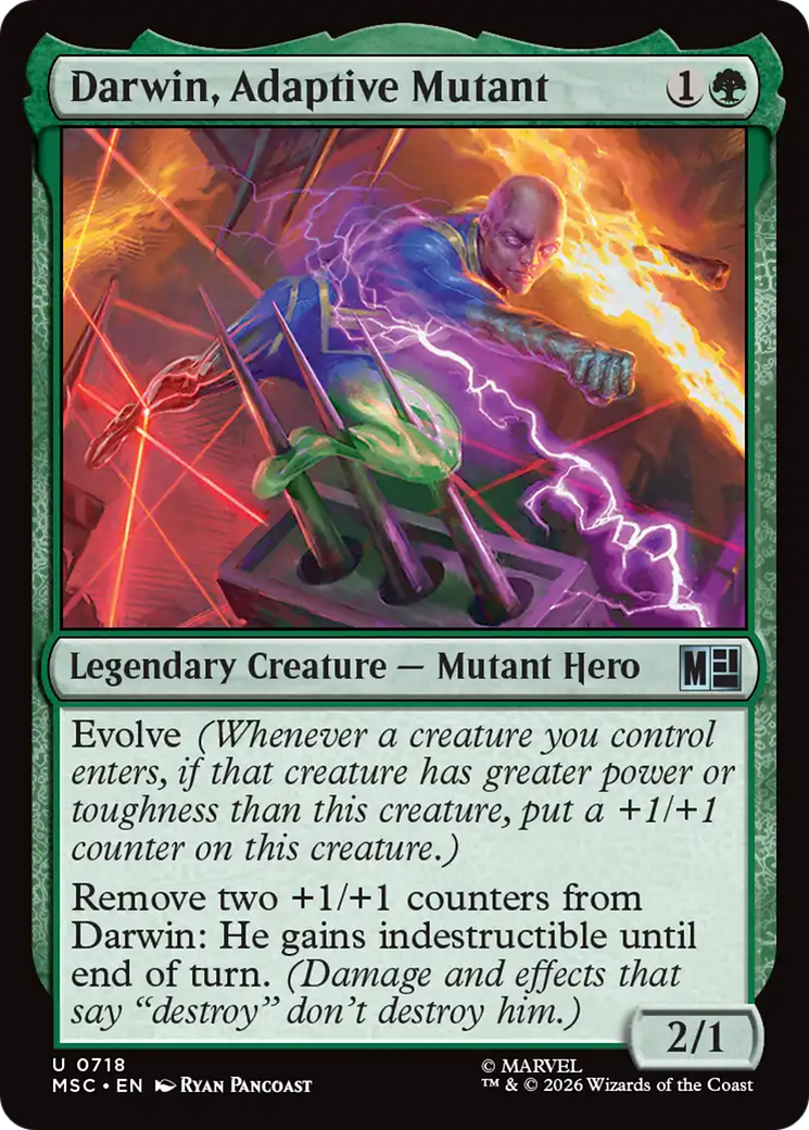 Darwin, Adaptive Mutant [Marvel Super Heroes Commander] | Total Play