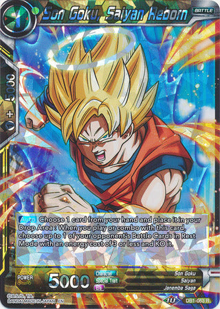Son Goku, Saiyan Reborn (DB1-063) [Dragon Brawl] | Total Play