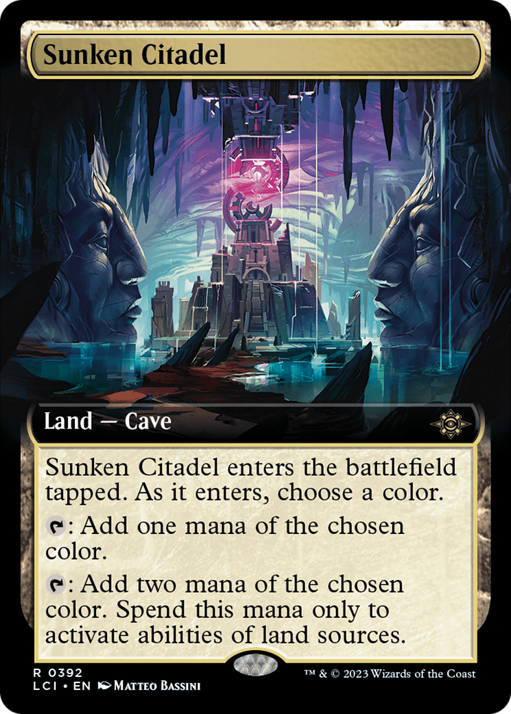 Sunken Citadel (Extended Art) [The Lost Caverns of Ixalan] | Total Play