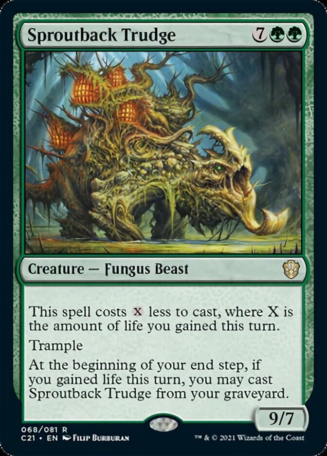 Sproutback Trudge [Commander 2021] | Total Play