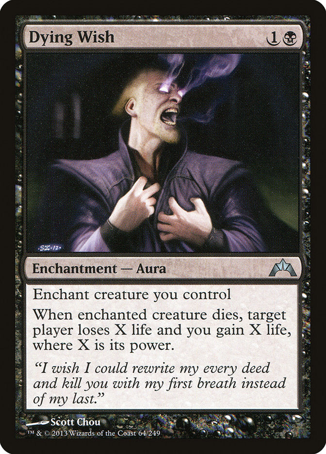 Dying Wish [Gatecrash] | Total Play