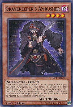 Gravekeeper's Ambusher [MP14-EN213] Common | Total Play