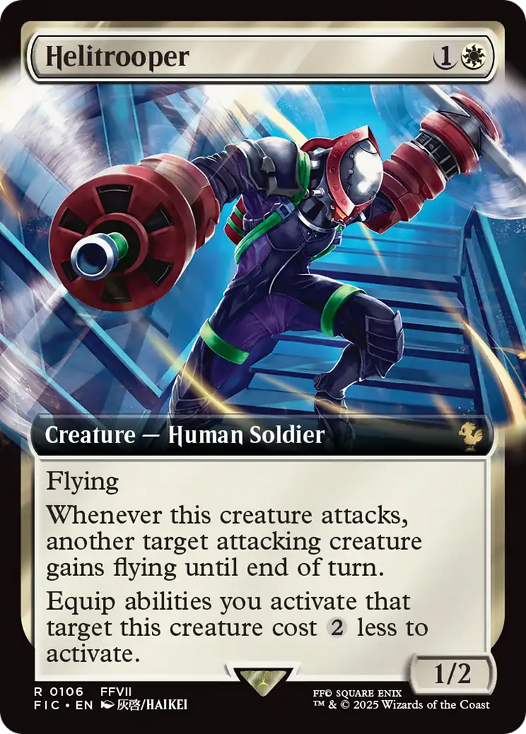 Helitrooper (Extended Art) [FINAL FANTASY Commander] | Total Play