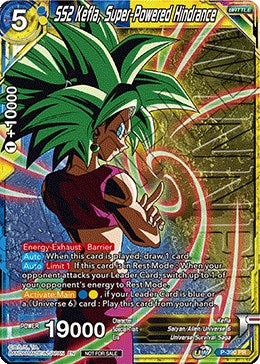 SS2 Kefla, Super-Powered Hindrance (Tournament Pack Vol. 8) (Winner) (P-390) [Tournament Promotion Cards] | Total Play