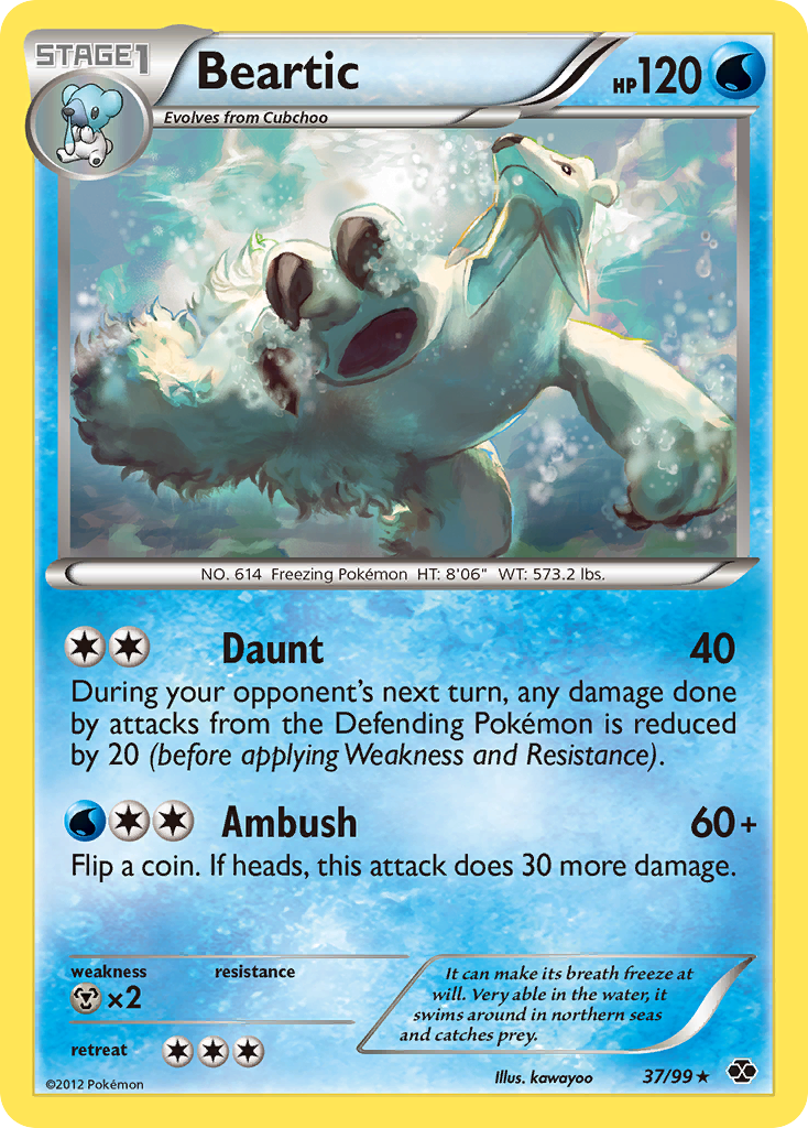 Beartic (37/99) [Black & White: Next Destinies] | Total Play