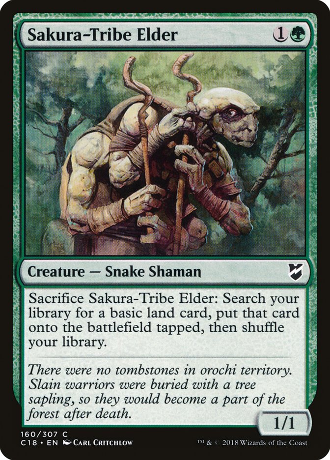 Sakura-Tribe Elder [Commander 2018] | Total Play