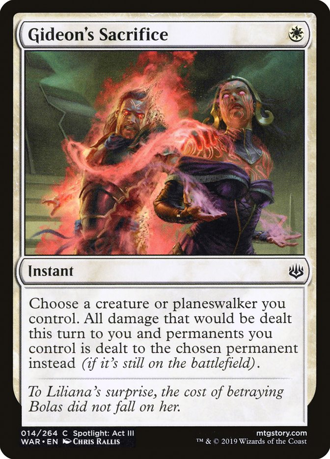 Gideon's Sacrifice [War of the Spark] | Total Play