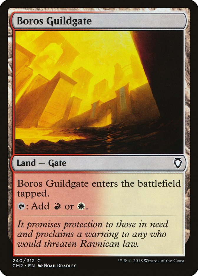 Boros Guildgate [Commander Anthology Volume II] | Total Play