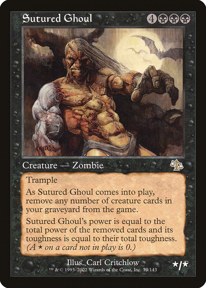 Sutured Ghoul [Judgment] | Total Play