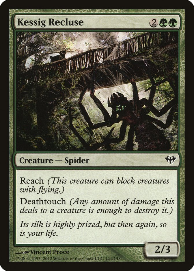 Kessig Recluse [Dark Ascension] | Total Play