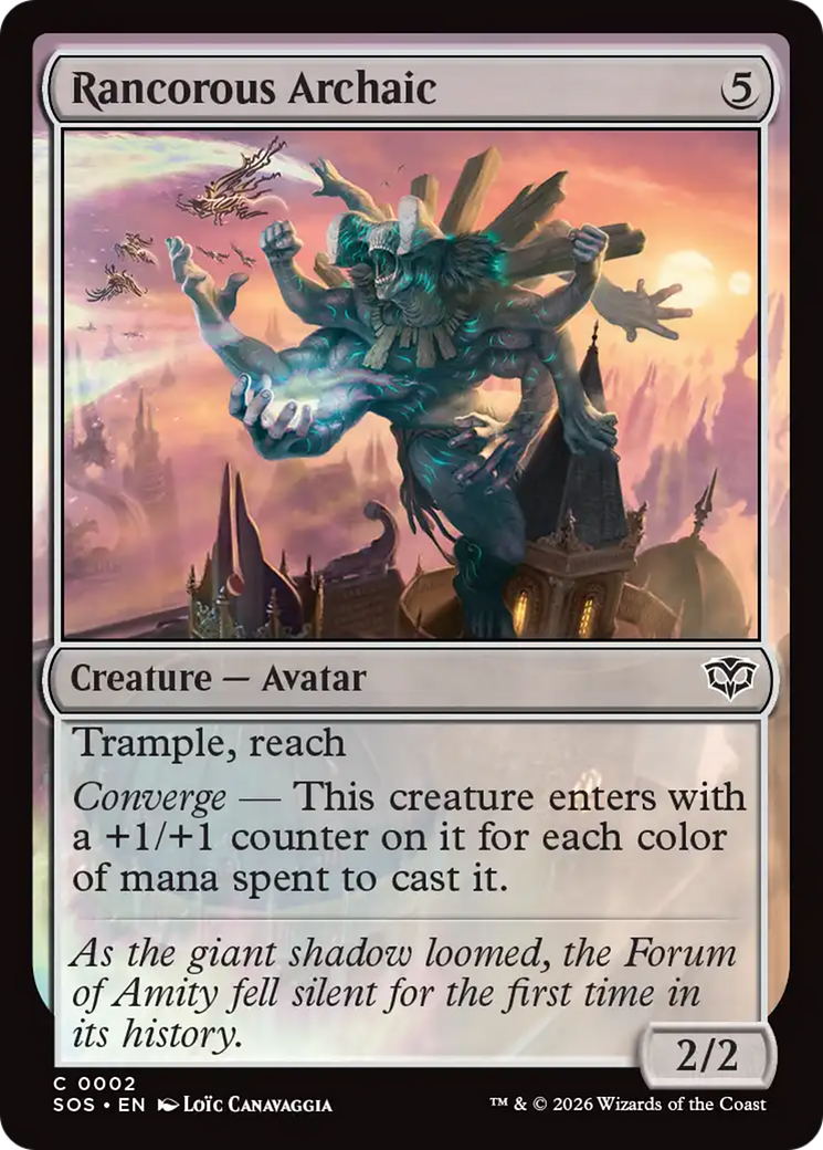 Rancorous Archaic [Secrets of Strixhaven] | Total Play