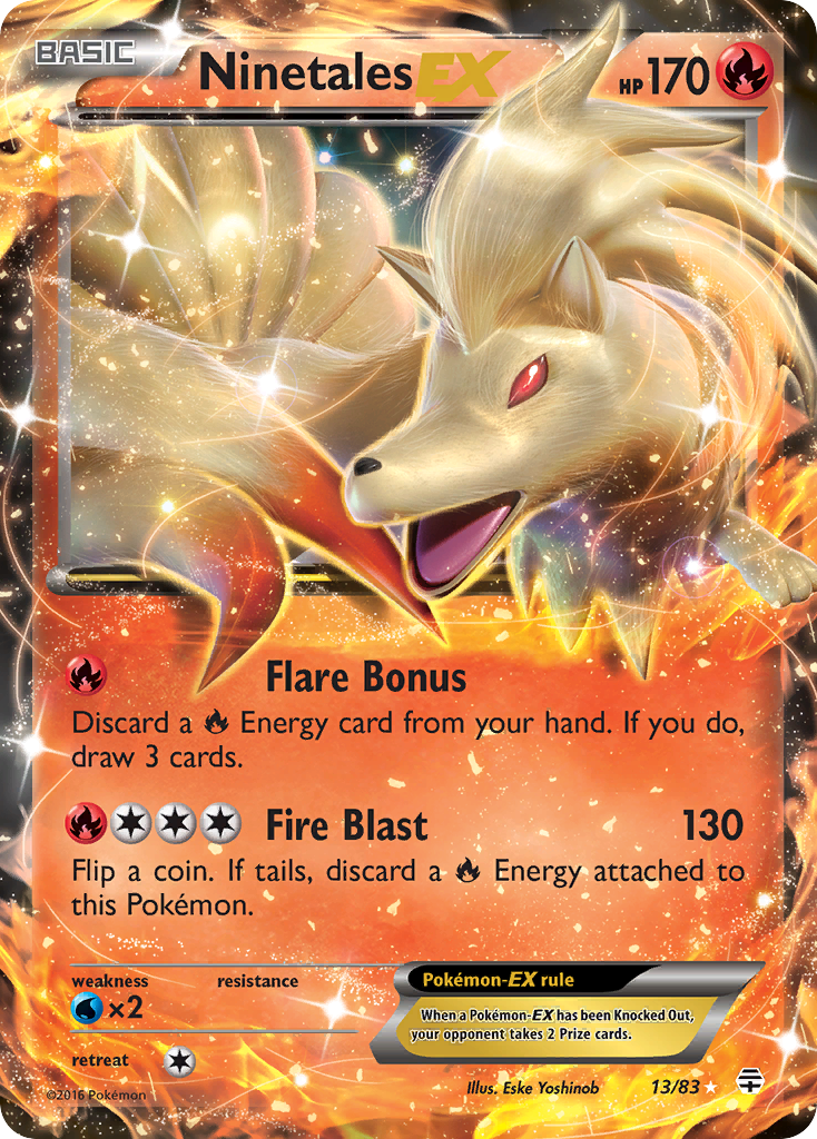 Ninetales EX (13/83) [XY: Generations] | Total Play