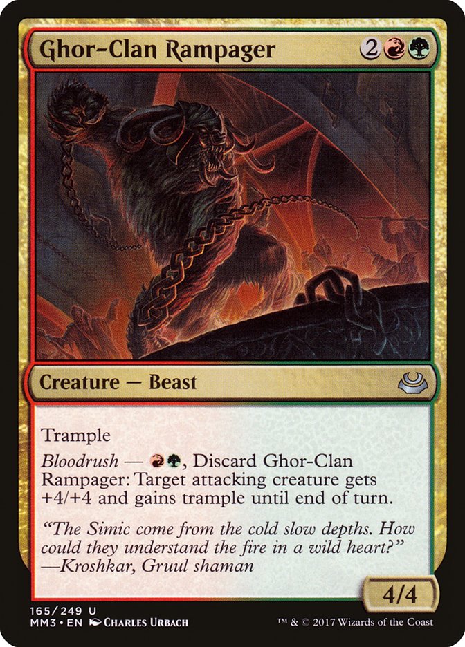 Ghor-Clan Rampager [Modern Masters 2017] | Total Play