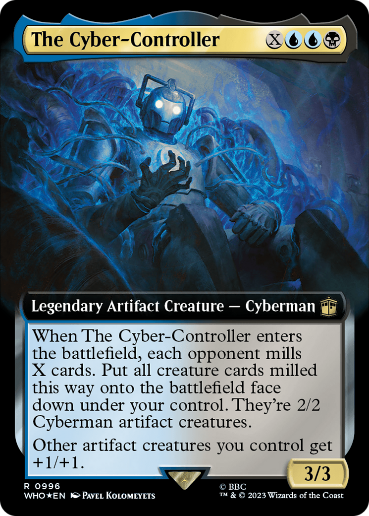 The Cyber-Controller (Extended Art) (Surge Foil) [Doctor Who] | Total Play