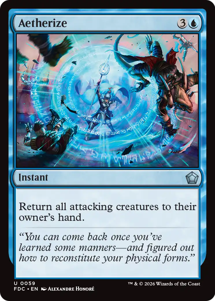 Aetherize [Foundations Commander] | Total Play
