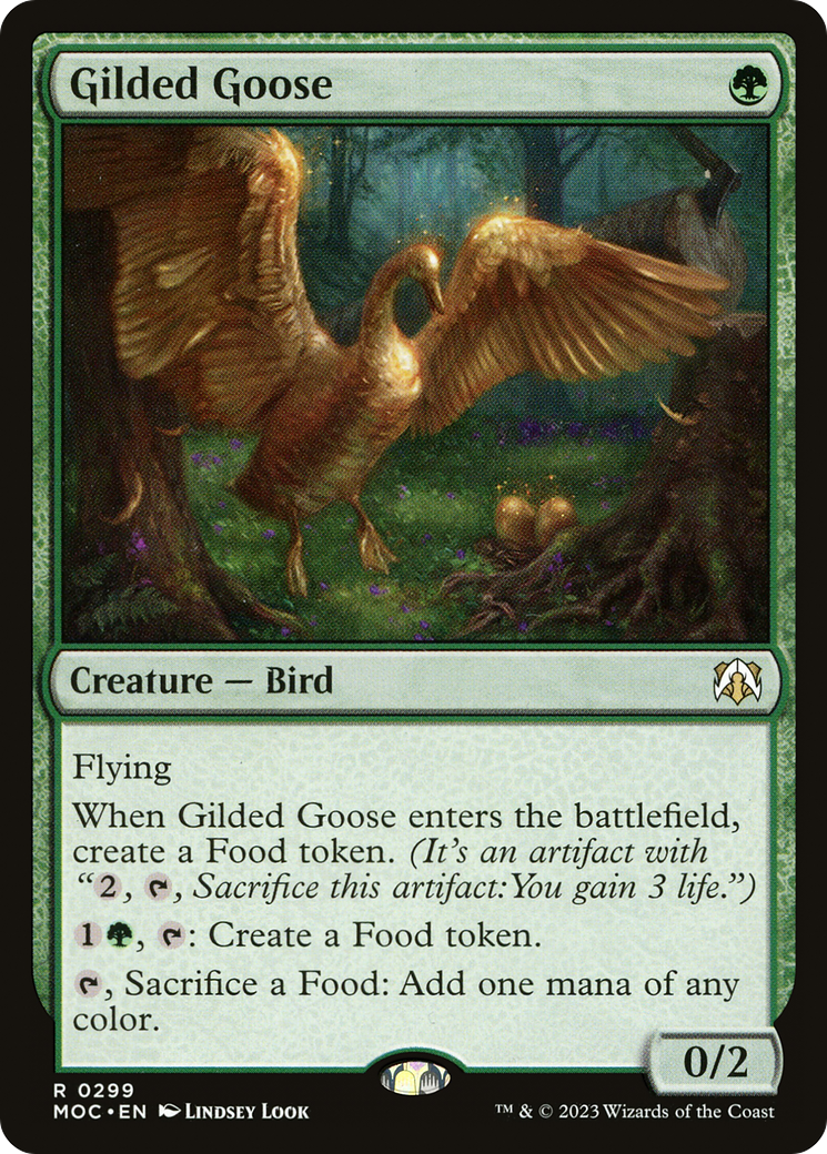 Gilded Goose [March of the Machine Commander] | Total Play