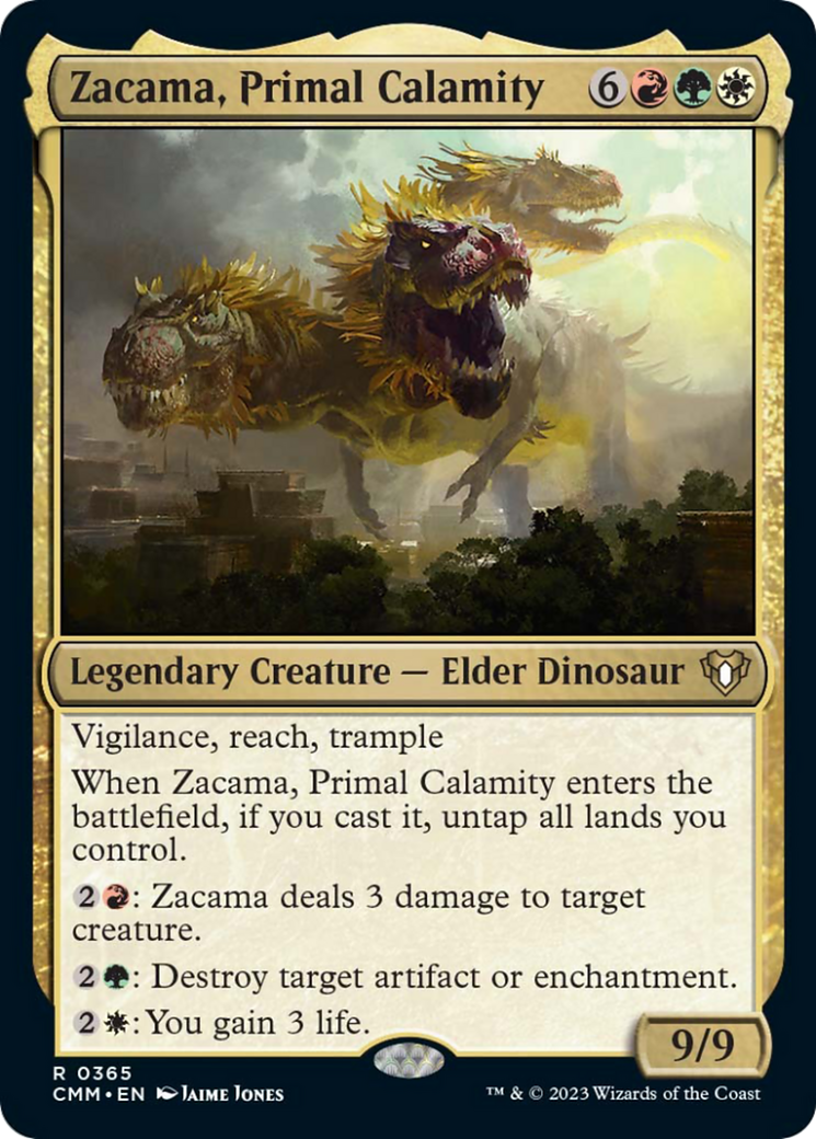 Zacama, Primal Calamity [Commander Masters] | Total Play