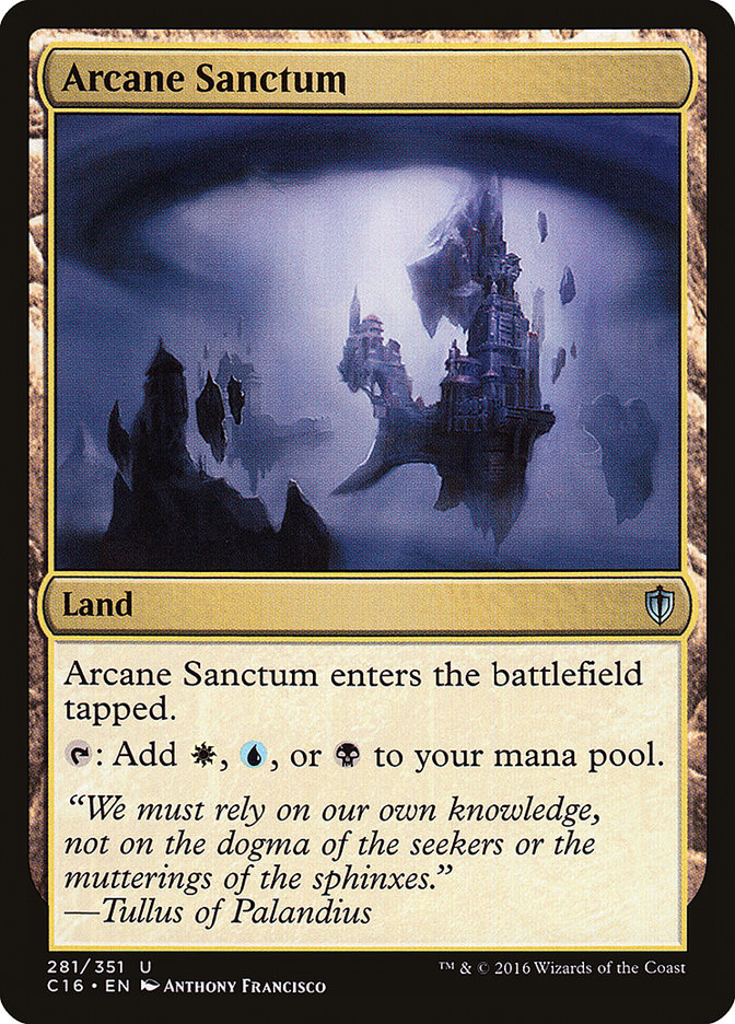 Arcane Sanctum [Commander 2016] | Total Play