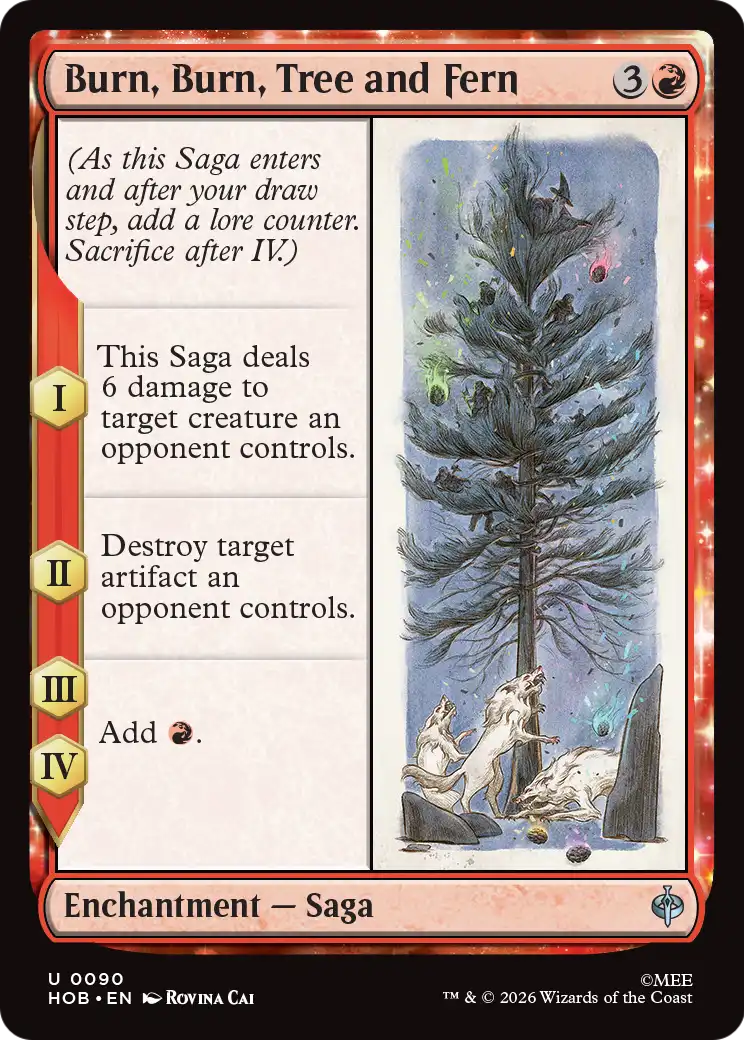 Burn, Burn, Tree and Fern [The Hobbit] | Total Play