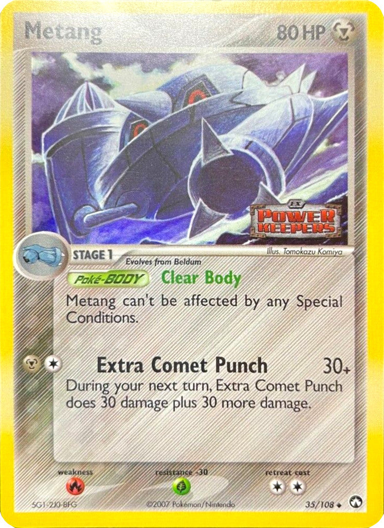 Metang (35/108) (Stamped) [EX: Power Keepers] | Total Play
