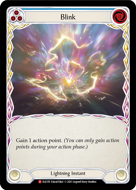 Blink [ELE176] (Tales of Aria)  1st Edition Rainbow Foil | Total Play