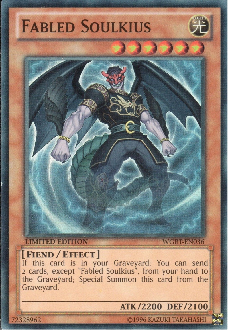 Fabled Soulkius [WGRT-EN036] Super Rare | Total Play