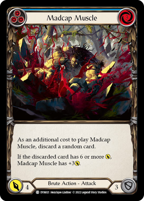 Madcap Muscle (Blue) [DYN021] (Dynasty) | Total Play