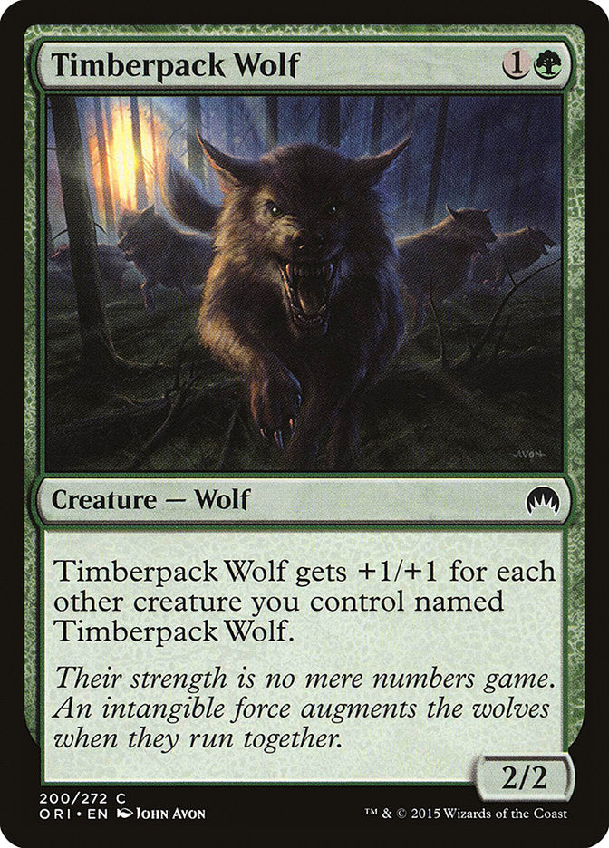 Timberpack Wolf [Magic Origins] | Total Play